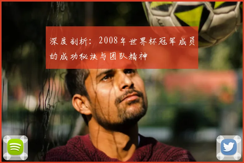深度剖析：2008年世界杯冠军成员的成功秘诀与团队精神
